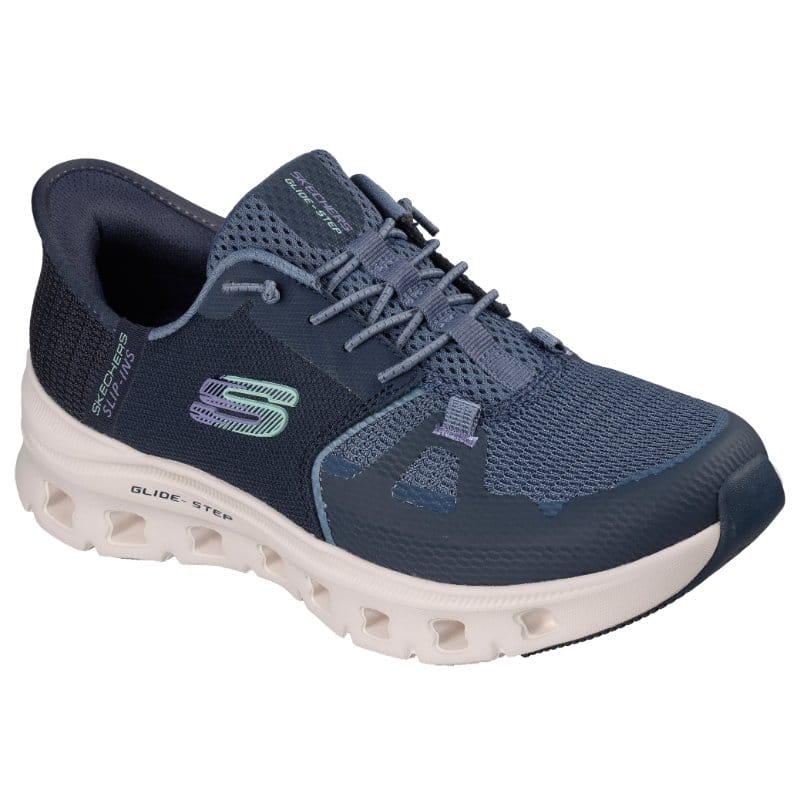 Skechers Womens NAVY / 3UK Skechers Womens Navy Slip-ins Glide Step Pro Fashion Trainer - 150420