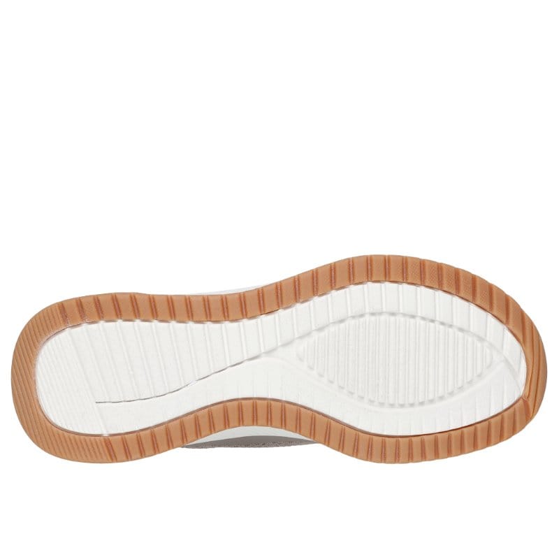 Skechers Womens Skechers Womens Beige Bobs Squad 4 Staple Look Shoe 117624