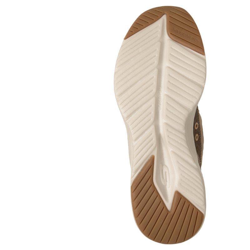Skechers Womens Skechers Womens Beige Contour Foam Cozy Fit Leopard Dream Fashion Trainer - 150419