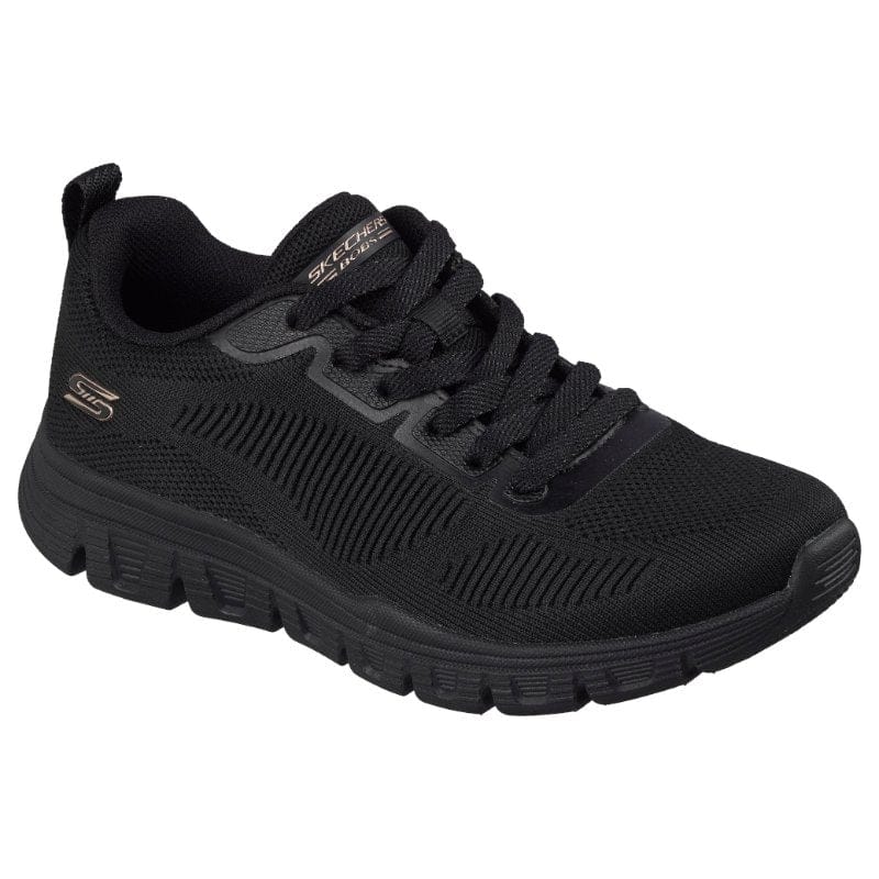 Skechers Womens Skechers Womens Black Bobs Sport B Lite Fashion Trainer - 117700