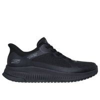 Skechers Womens Skechers Womens Black Bobs Squad 4 Staple Look Fashion Trainer - 117624