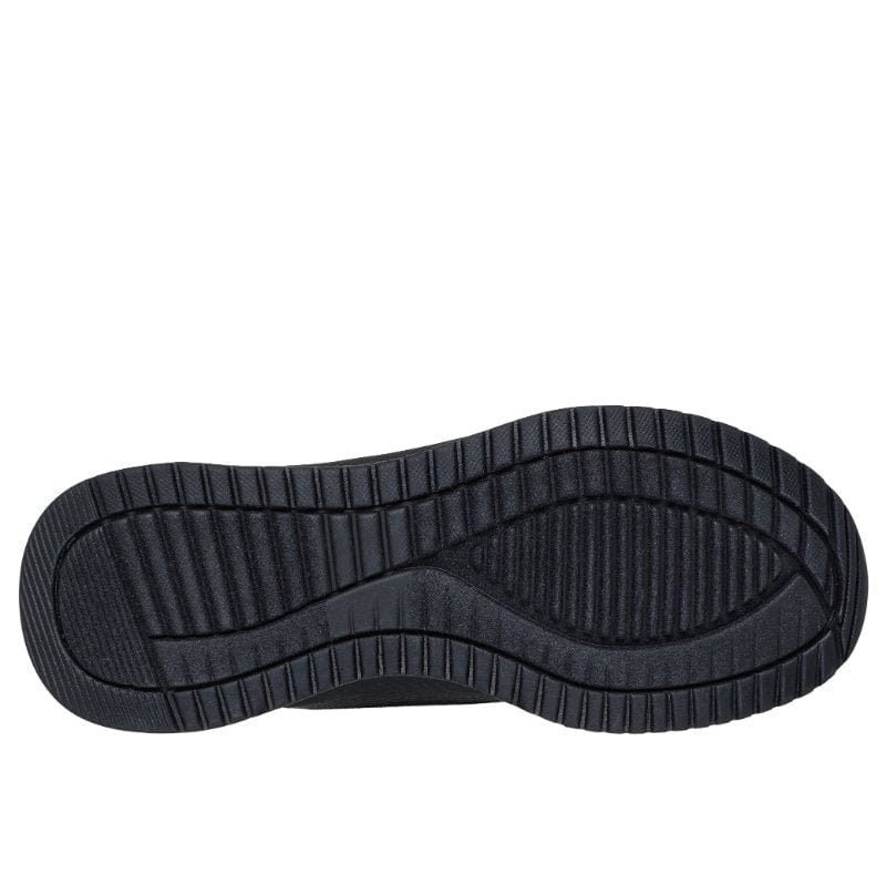 Skechers Womens Skechers Womens Black Bobs Squad 4 Staple Look Fashion Trainer - 117624
