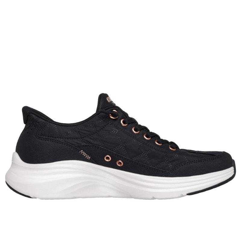 Skechers Womens Skechers Womens Black Contour Foam Cozy Fit Golden Hour Fashion Trainer - 150413