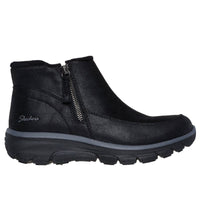 Skechers Womens Skechers Womens Black Easy Going Into Fall Ankle Boots - 168031