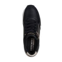 Skechers Womens Skechers Womens Black Side Zip Billion 2 Side Lines Fashion Trainer - 177341