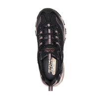 Skechers Womens Skechers Womens Black Slip-ins D'Lites Chrome Wave Fashion Trainer - 150873