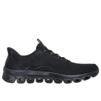 Skechers Womens Skechers Womens Black Slip-Ins Glide Step Elevate Fashion Trainer - 104750