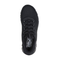 Skechers Womens Skechers Womens Black Slip-Ins Glide Step Elevate Fashion Trainer - 104750