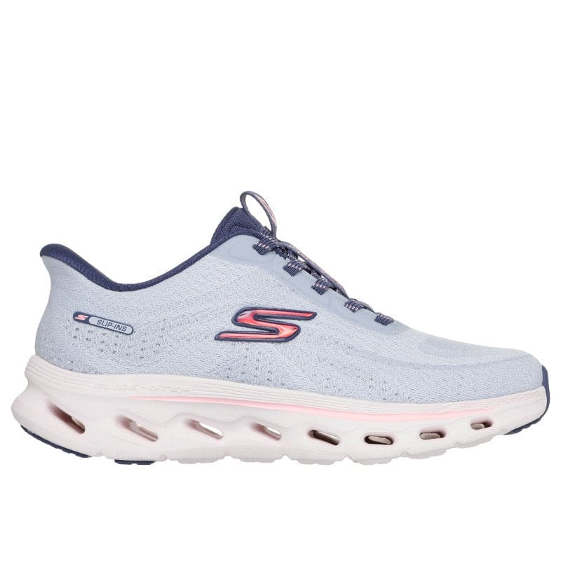 Skechers Womens Skechers Womens Blue Go Walk Glide Step 2.0 Maria Fashion Trainer - 125144