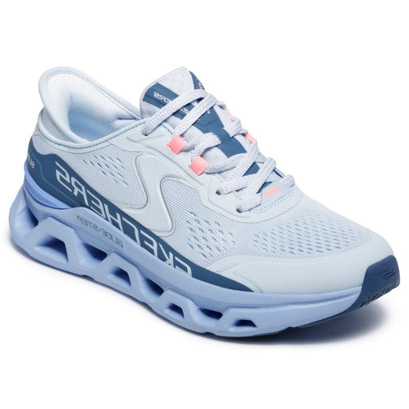 Skechers Womens Skechers Womens Blue Slip-ins Glide Step Altus Fashion Trainer - 150510