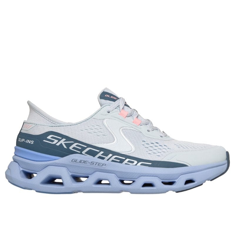 Skechers Womens Skechers Womens Blue Slip-ins Glide Step Altus Fashion Trainer - 150510