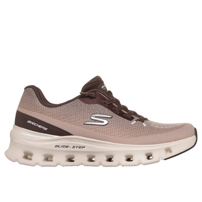 Skechers Womens Skechers Womens Brown Glide Step Pro Soft Mirage Fashion Trainer - 150437