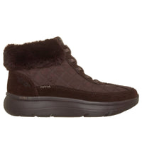 Skechers Womens Skechers Womens Brown On The Go Encore Cozy Fit Maisie Ankle Boot - 144844