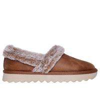 Skechers Womens Skechers Womens Brown Slip-On Cozy Up Shoes - 169027