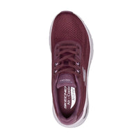 Skechers Womens Skechers Womens Burgundy Arch Fit 3.0 Easy Flow Fashion Trainer - 150884