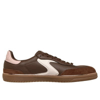 Skechers Womens Skechers Womens Burgundy Lace Up Hotshot Living Luxe Fashion Trainer - 185405