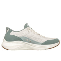 Skechers Womens Skechers Womens Green Slip-Ins Contour Foam Cozy Fit Fashion Trainer - 150404