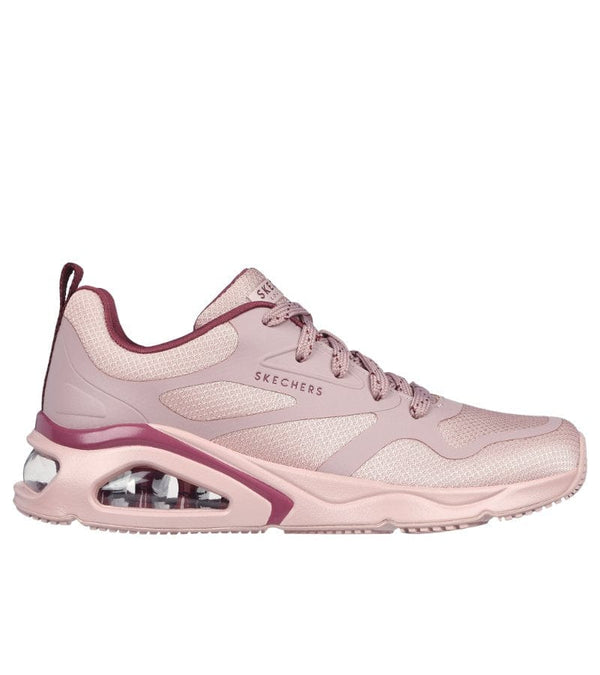 Skechers Womens Skechers Womens Lace Up Pink Trainer Tres-Air Uno - Modern Aff-Air 177421