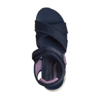 Skechers Womens Skechers Womens Navy Arch Fit 2.0 Flawless Choice Sandal - 164078