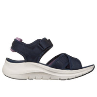 Skechers Womens Skechers Womens Navy Arch Fit 2.0 Flawless Choice Sandal - 164078