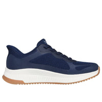 Skechers Womens Skechers Womens Navy Bobs Squad 4 Staple Look Shoe 117624