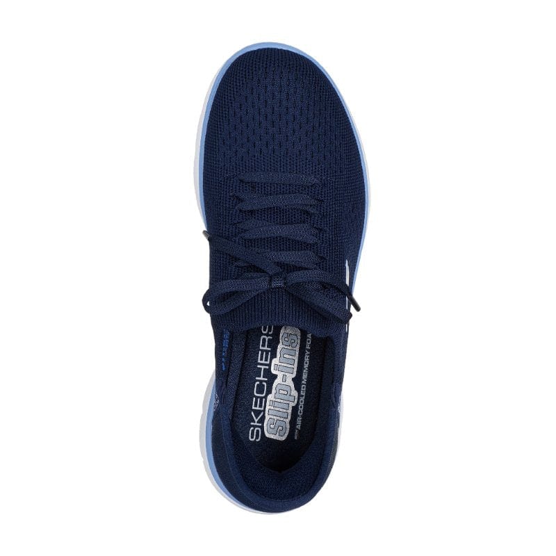 Skechers Womens Skechers Womens Navy Summits New Daily Shoe 150263