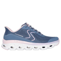 Skechers Womens Skechers Womens Pink Glide Step Sole Shoe 180272