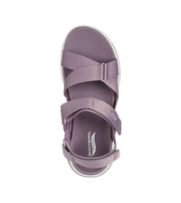 Skechers Womens Skechers Womens Purple Go Walk Arch Fit Sandal - Attract 140808
