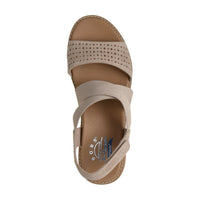 Skechers Womens Skechers Womens Taupe Arch Fit Oasis B Perf Sandal - 113890