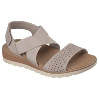Skechers Womens Skechers Womens Taupe Arch Fit Oasis B Perf Sandal - 113890