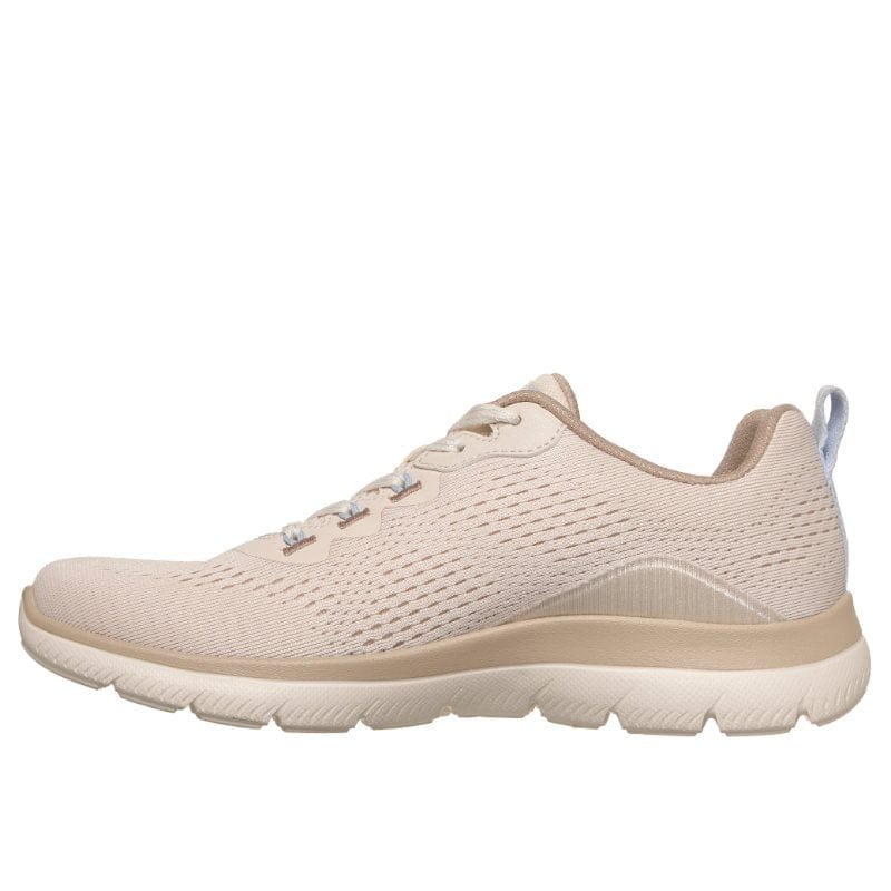 Skechers Womens Skechers Womens Taupe Arch Fit Summits Daily Flow Fashion Trainer - 150754