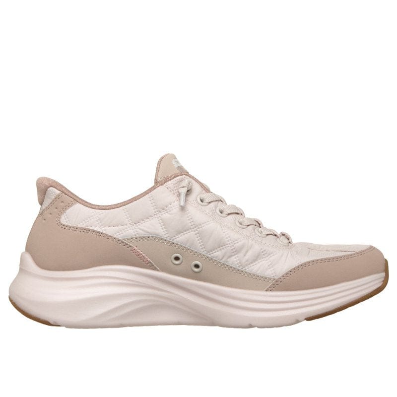 Skechers Womens Skechers Womens Taupe Slip-Ins Contour Foam Cozy Fit Fashion Trainer - 150404