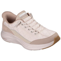 Skechers Womens Skechers Womens Taupe Slip-Ins Contour Foam Cozy Fit Fashion Trainer - 150404