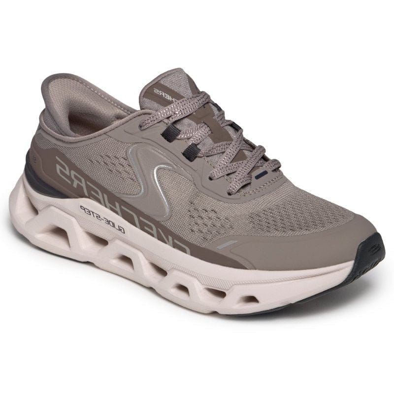 Skechers Womens Skechers Womens Taupe Slip-ins Glide Step Altus Fashion Trainer - 150510