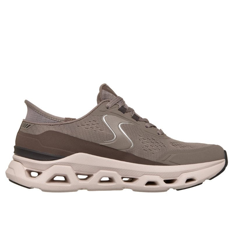Skechers Womens Skechers Womens Taupe Slip-ins Glide Step Altus Fashion Trainer - 150510