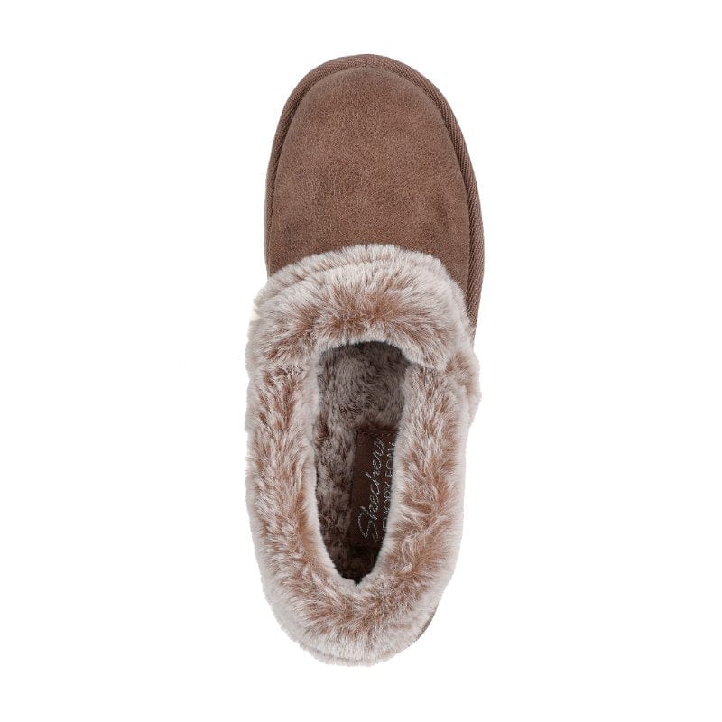 Skechers Womens Skechers Womens Taupe Slip-On Cozy Up Shoes - 169027