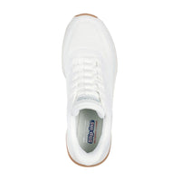 Skechers Womens Skechers Womens White Bobs Squad 4 Staple Look Shoe 117624