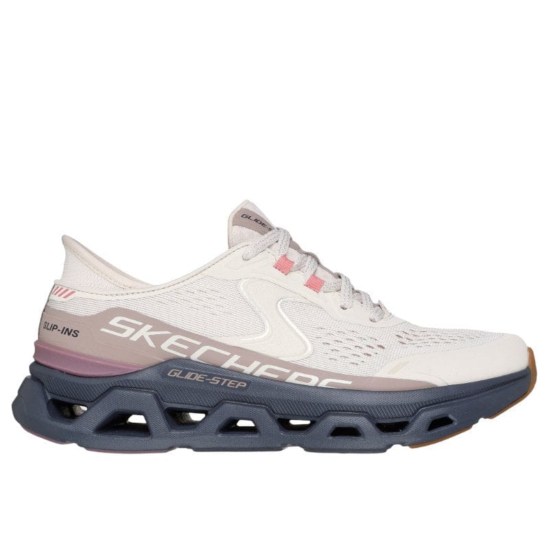 Skechers Womens Skechers Womens White Slip-Ins Glide Step Altus Fashion Trainer - 150510