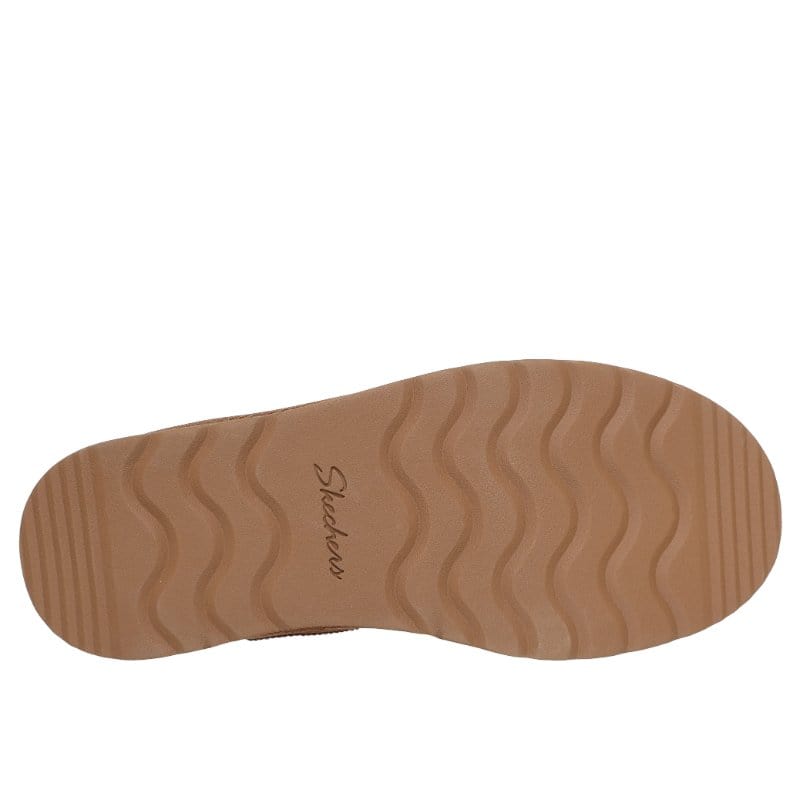 Skechers Womens Sketchers Womens Brown Slip-On Keep Cozy Ugg Boots - 169144