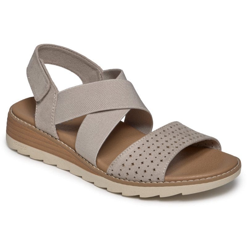 Skechers Womens TAUPE / 4UK Skechers Womens Taupe Arch Fit Oasis B Perf Sandal - 113890