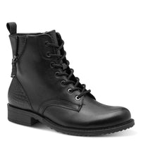 Tamaris Womens BLACK / 4UK Tamaris Womens Black Lace Up High Ankle Boots 1-25273-45