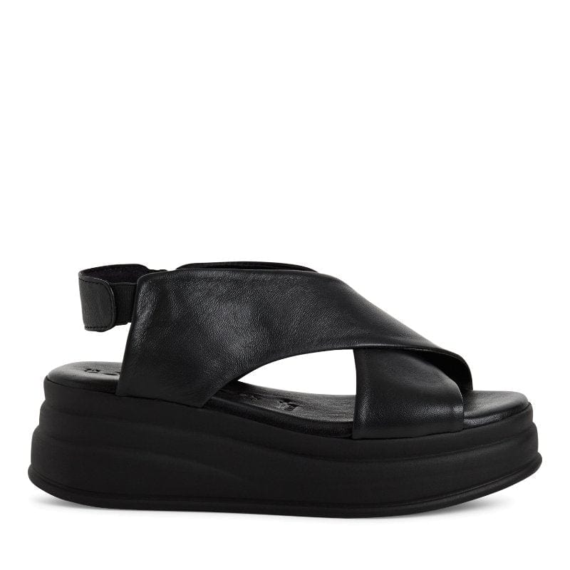 Tamaris Womens BLACK / 4UK Tamaris Womens Black Sandal 1-28303-44