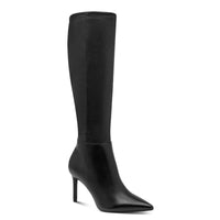 Tamaris Womens BLACK / 4UK Tamaris Womens Black Side Zip High Knee Boot 1-25556-45