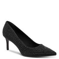 Tamaris Womens BLACK / 4UK Tamaris Womens Black Slip On High Heel Sandal 1-22468-47