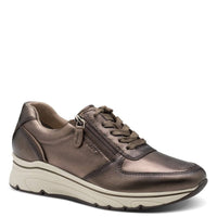 Tamaris Womens BRONZE / 4UK Tamaris Womens Bronze Lace Up Fashion Trainer 1-23711-42