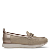 Tamaris Womens GOLD / 4UK Tamaris Womens Gold Slip-on Shoes 1-24750-44
