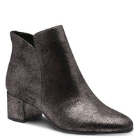 Tamaris Womens GREY / 4UK Tamaris Womens Grey Side Zip High Ankle Boots 1-25354-43