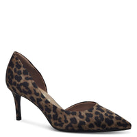 Tamaris Womens LEOPARD / 4UK Tamaris Womens Leopard Court Shoe  1-22457-44