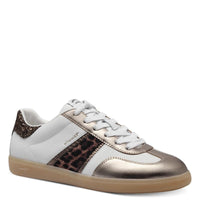 Tamaris Womens LEOPARD / 4UK Tamaris Womens Leopard Lace-up Shoe 1-23624-43