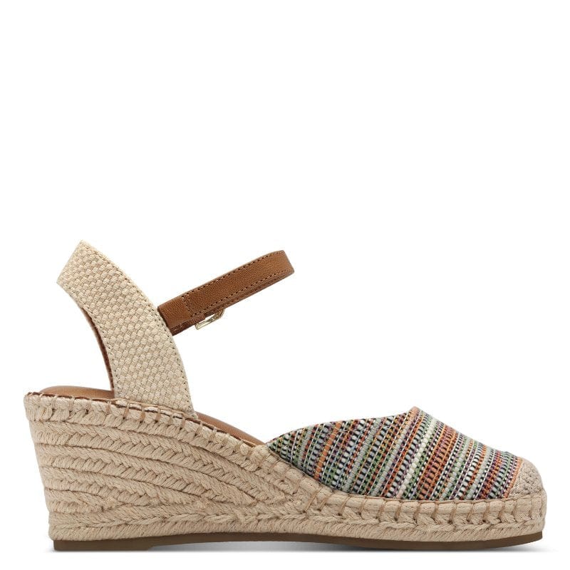 Tamaris Womens MULTI / 4UK Tamaris Womens Multicolour High-Heel Shoes 1-29610-42